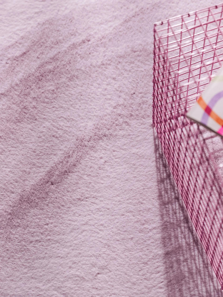 Tapis shaggy vague violet 200x300 cm