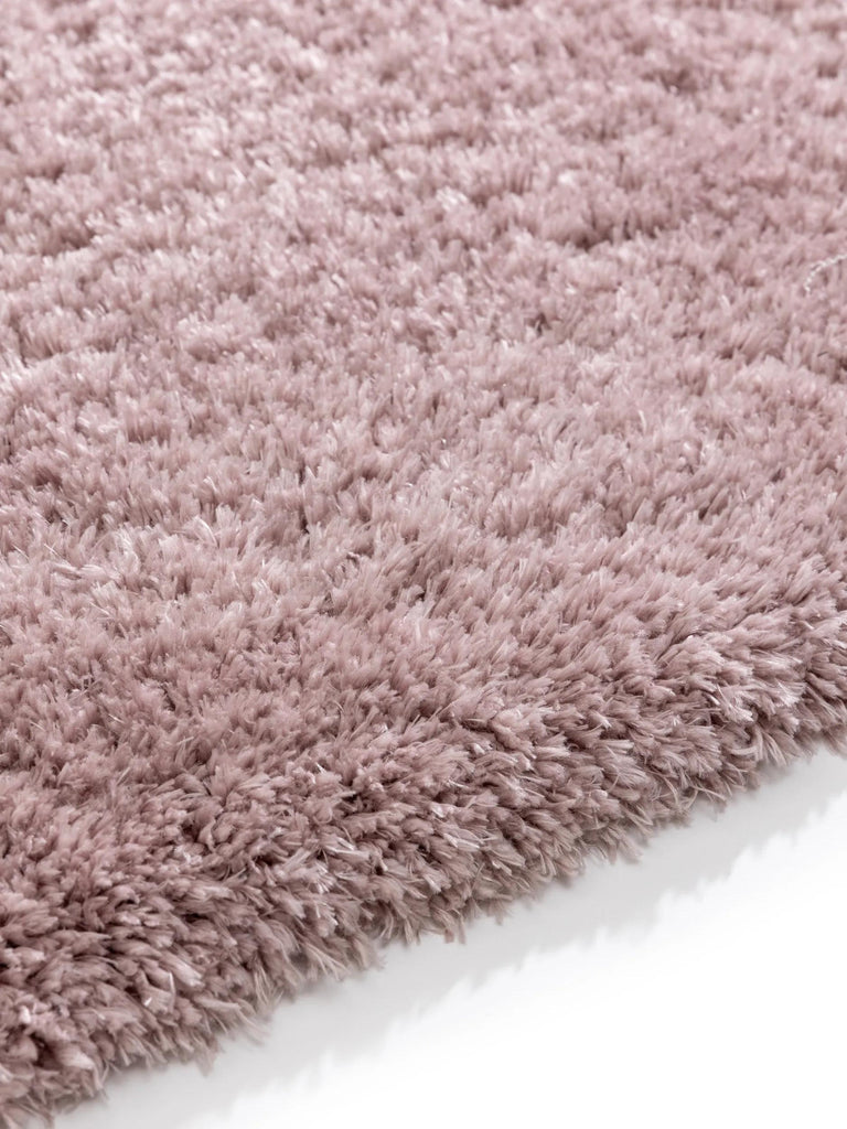Tapis shaggy uni rose 140x200 cm