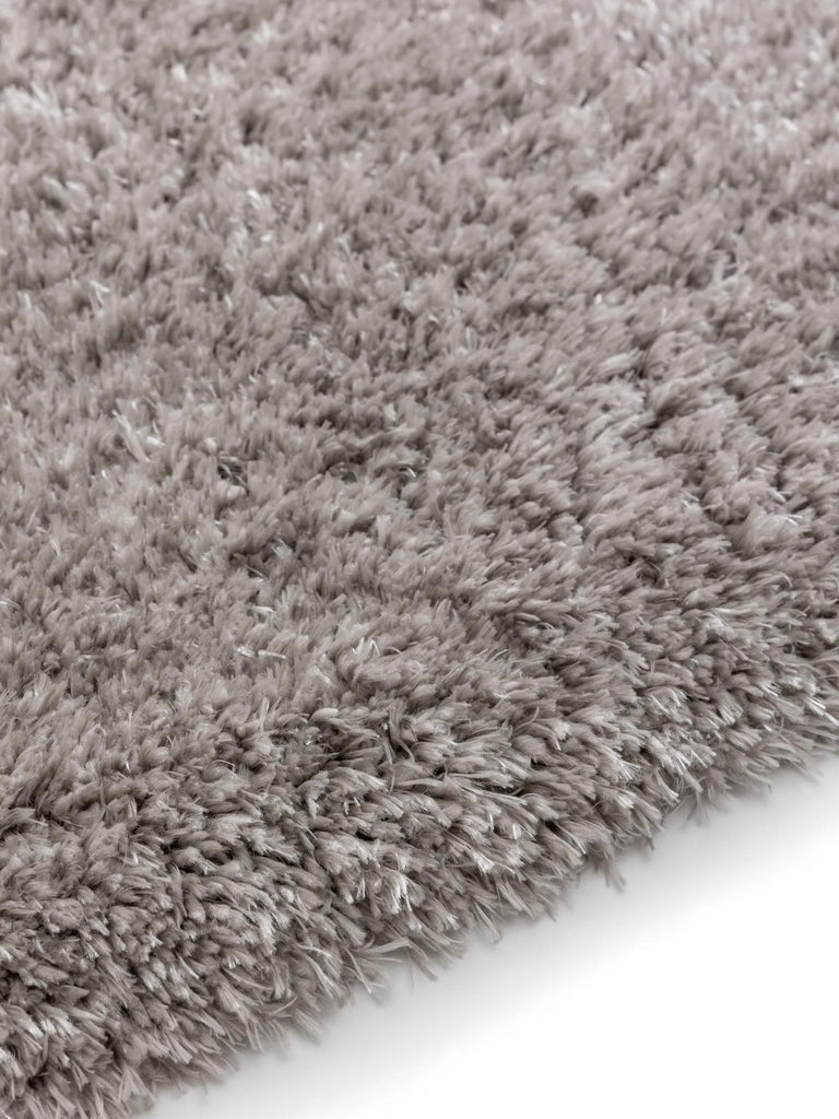 Tapis shaggy uni gris 80x150 cm