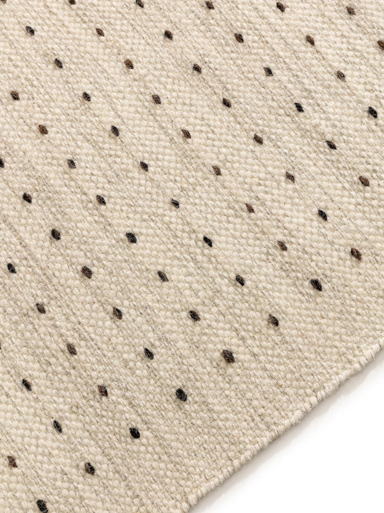 Tapis berbère moderne noir et blanc en laine 200x300 cm