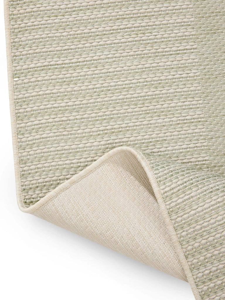 Tapis scandinave uni beige d'intérieur et d'extérieur 200x290 cm