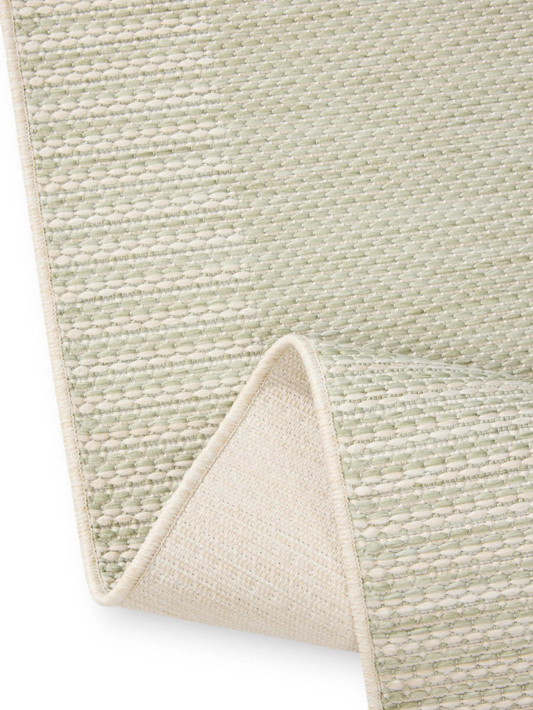 Tapis scandinave uni de couloir beige d'intérieur et d'extérieur 80x250 cm