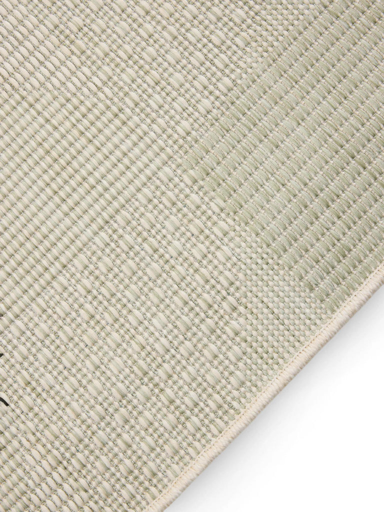 Tapis patchwork vert et gris d'intérieur et d'extérieur 300x400 cm