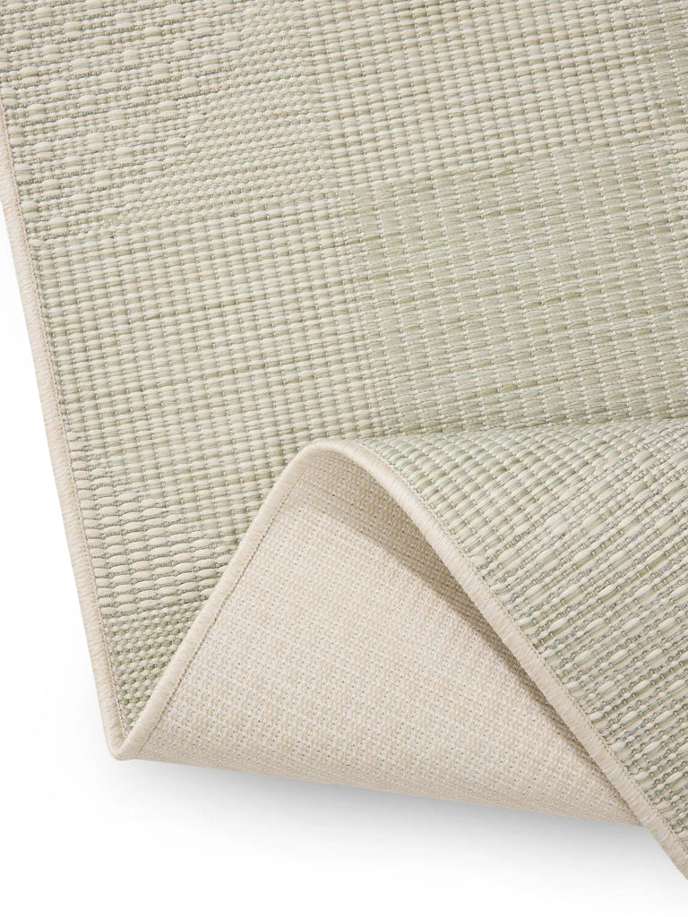 Tapis patchwork vert et gris d'intérieur et d'extérieur 140x200 cm