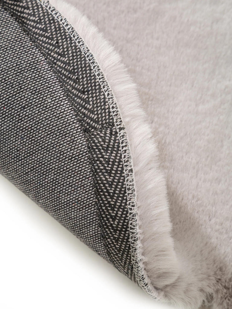 Tapis shaggy forme nuage enfant gris clair 80x120 cm