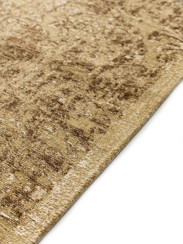 Tapis vintage oriental marron 80x165 cm