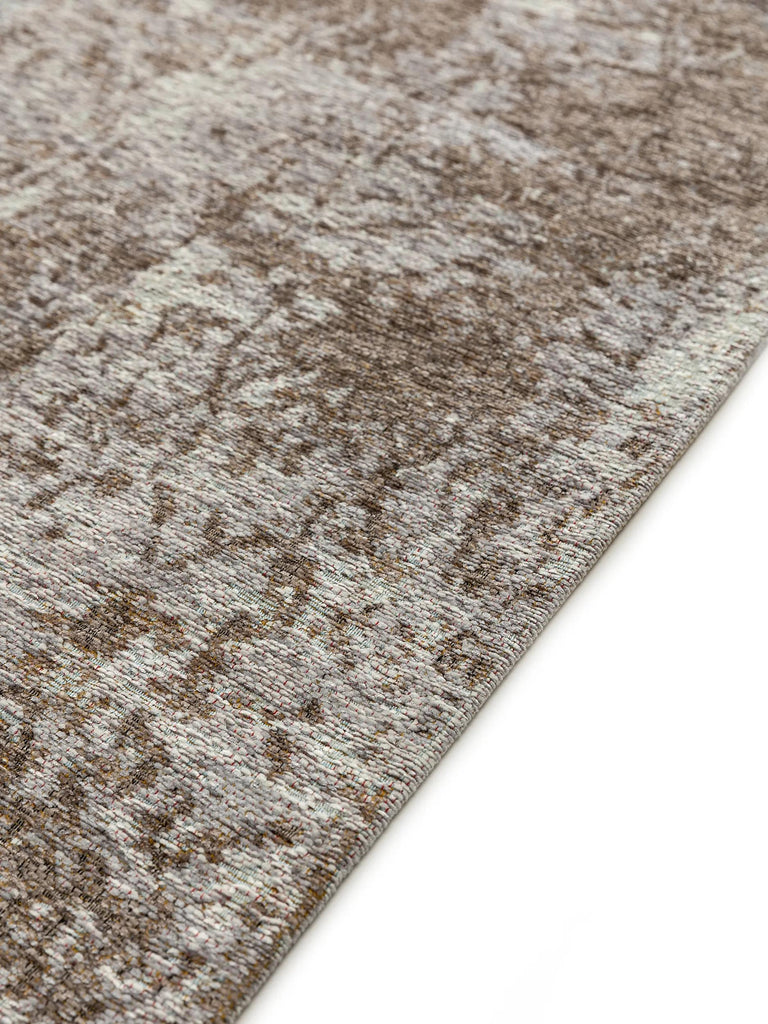 Tapis oriental vintage gris 80x165 cm