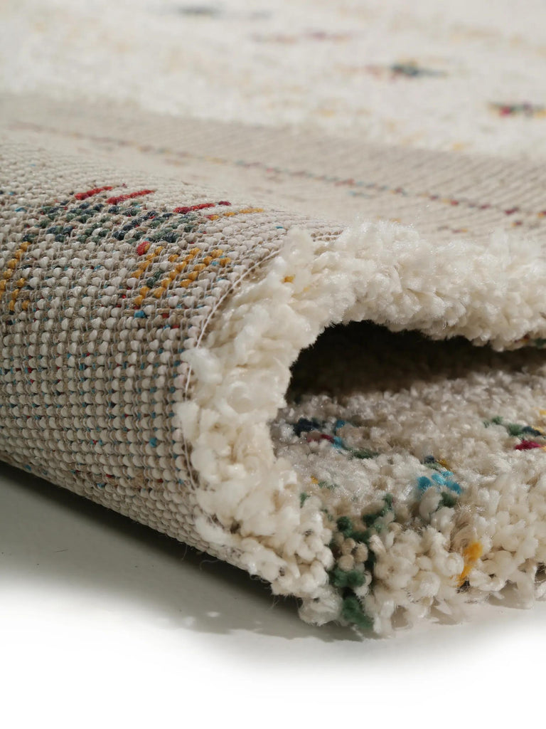 Tapis berbère motif animal beige et multicolore 200x290 cm