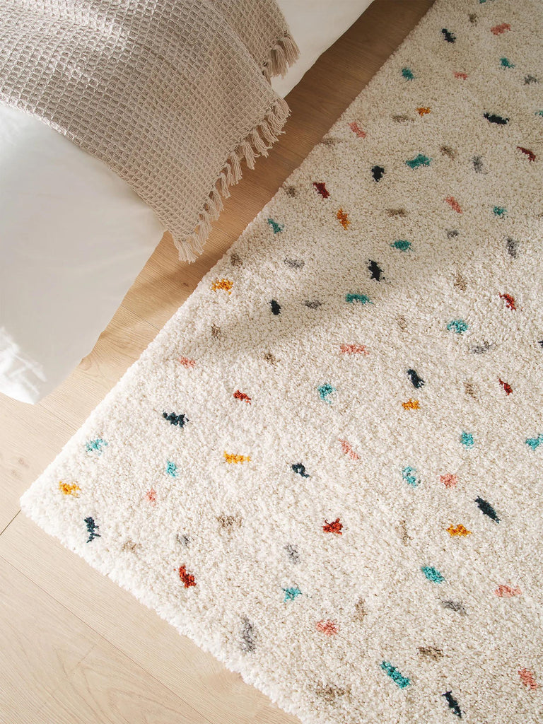 Tapis berbère motif ethnique enfant multicolore 240x340 cm