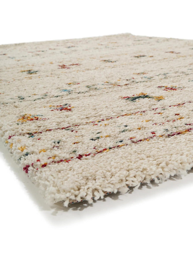 Tapis berbère motif animal beige et multicolore 120x170 cm