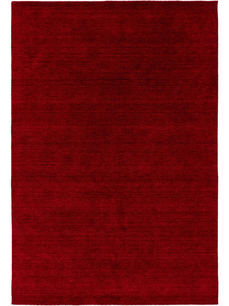 Tapis moderne chiné bordeaux en laine 160x230 cm