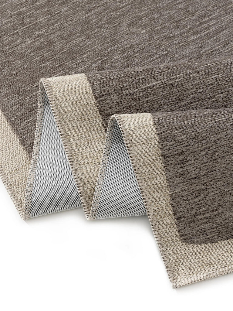 Tapis moderne gris d'intérieur et d'extérieur 240x340 cm