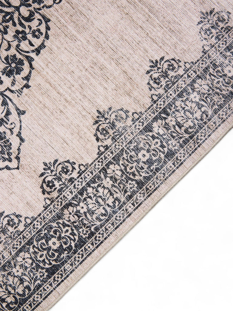 Tapis oriental de couloir gris 80x240 cm