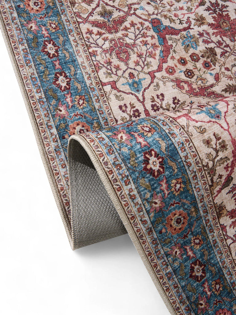 Tapis oriental de couloir multicolore 80x240 cm