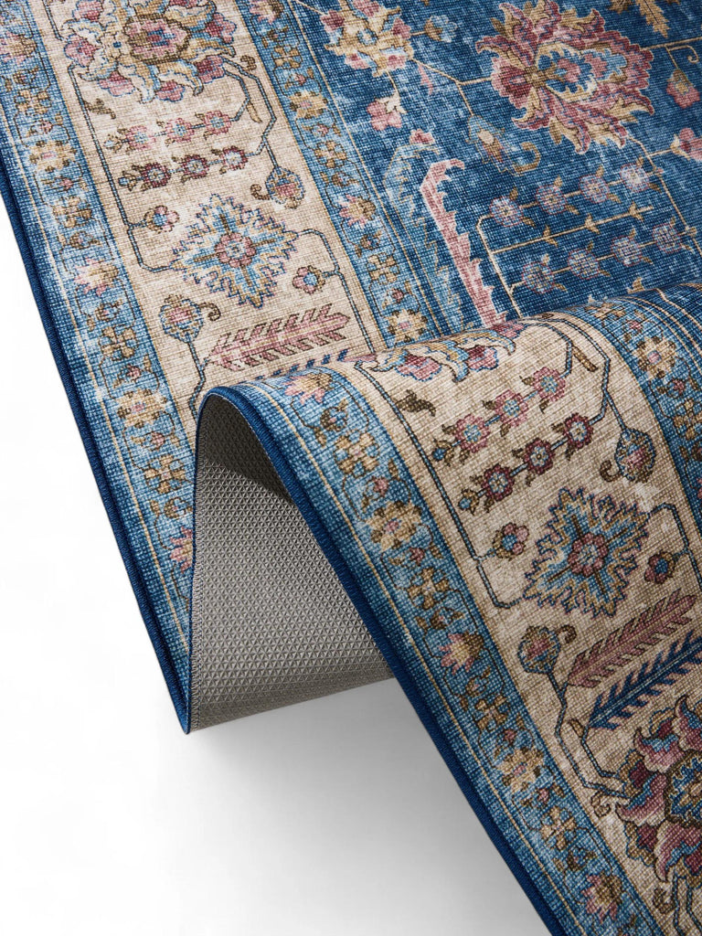 Tapis oriental bleu 160x230 cm