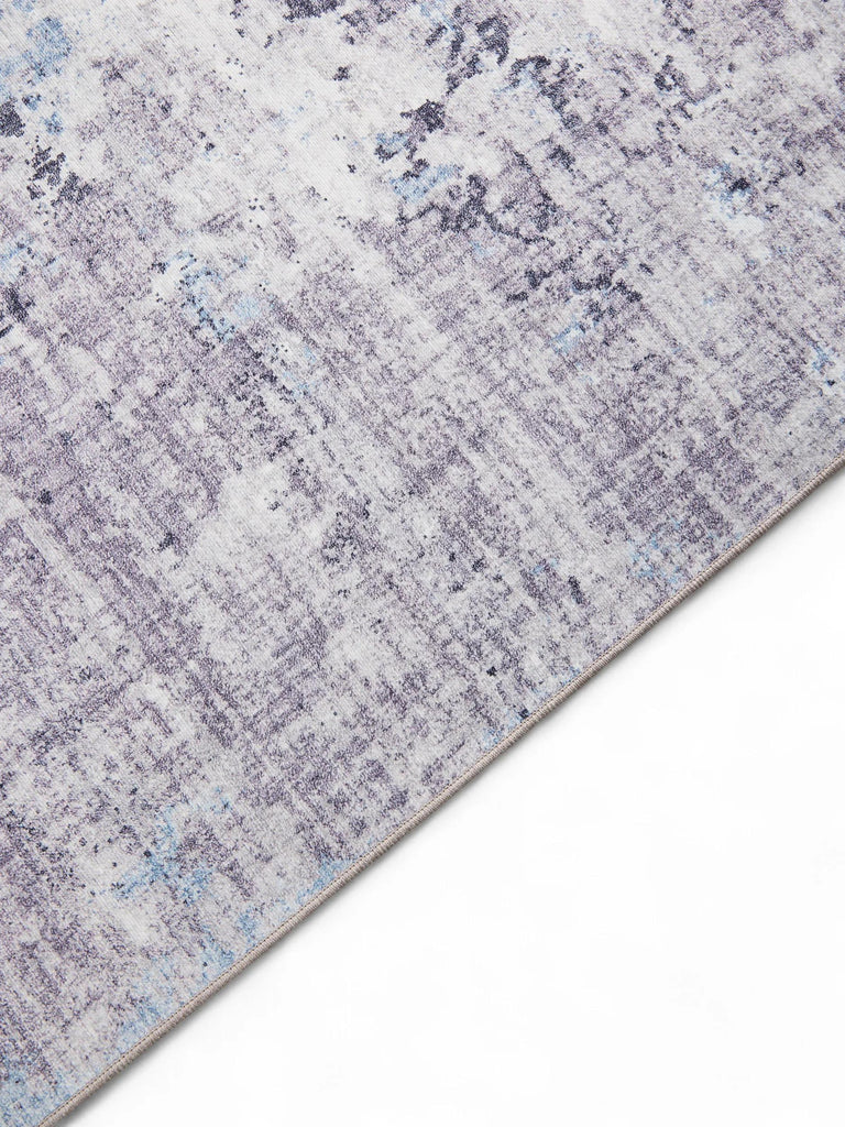 Tapis vintage gris et bleu 120x170 cm
