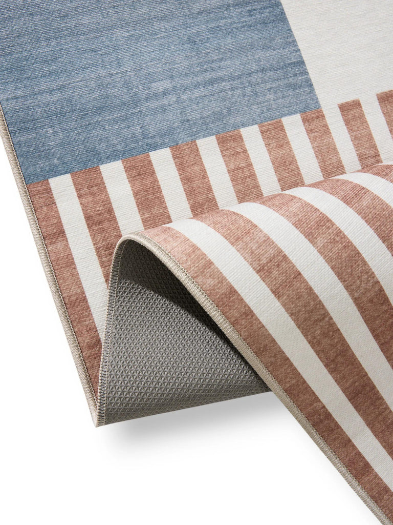 Tapis contemporain géométrique multicolore 160x230 cm