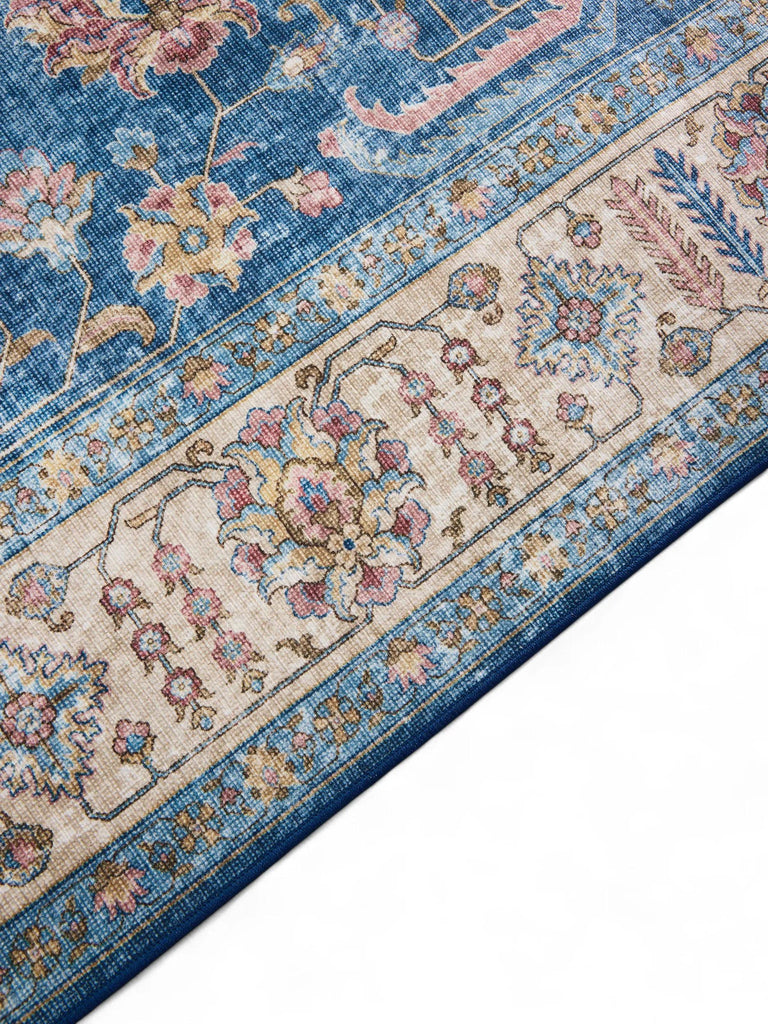 Tapis oriental bleu 160x230 cm