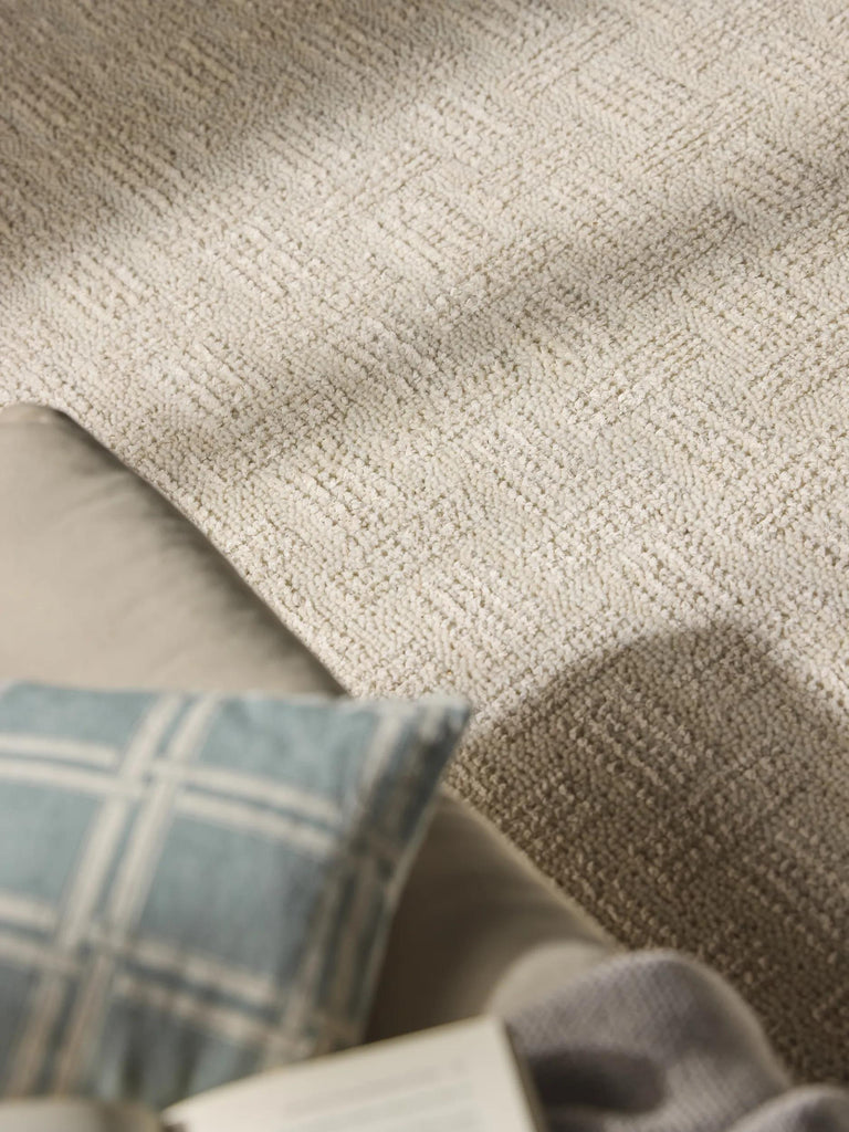 Tapis moderne tressé crème 196x300 cm