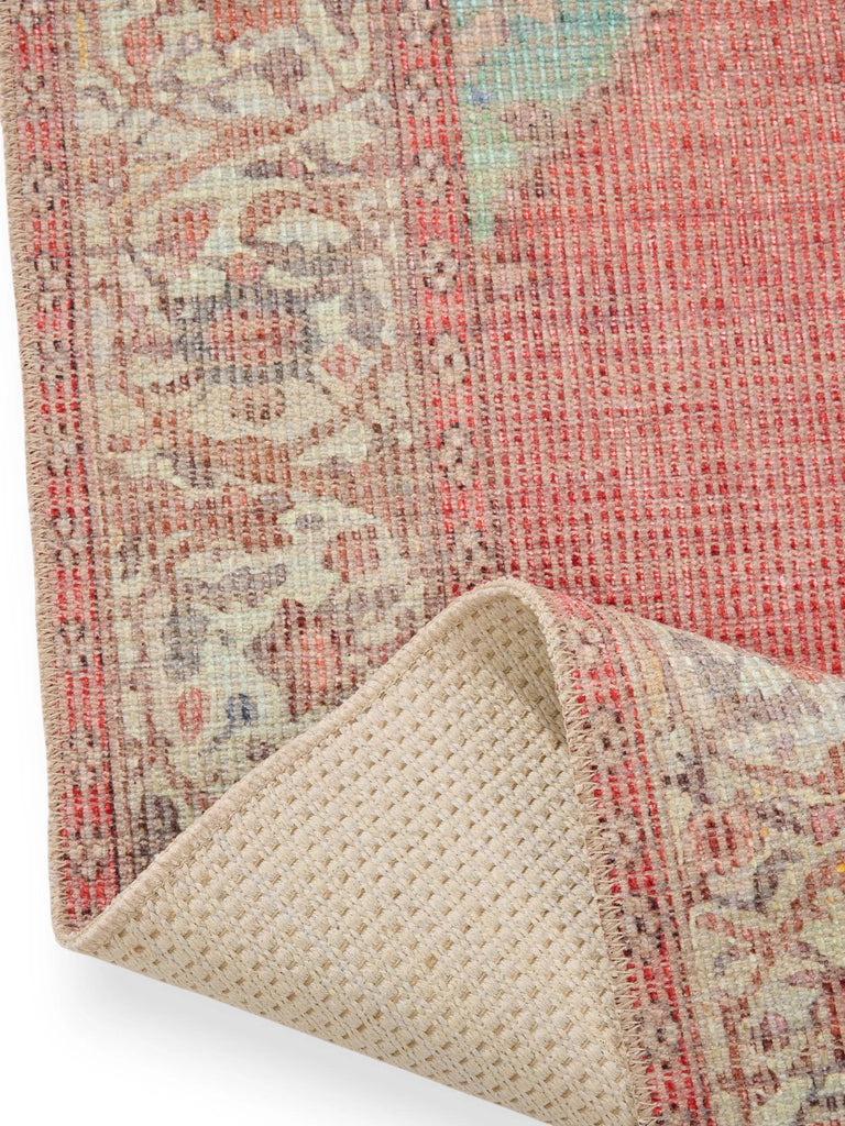 Tapis oriental style bohème rouge et bleu 300x400 cm