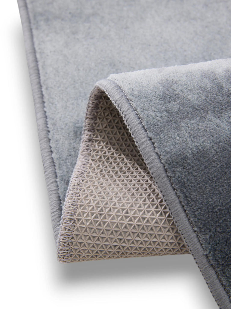 Tapis moderne design gris et bleu 200x300 cm