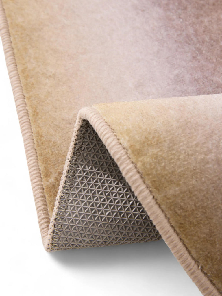 Tapis moderne design jaune et marron 160x230 cm