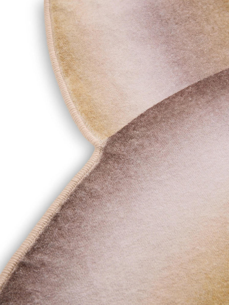 Tapis moderne design jaune et marron 200x300 cm