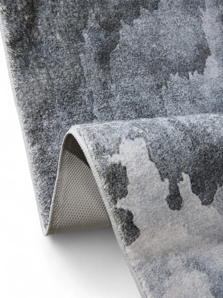 Tapis design contemporain gris 120x170 cm