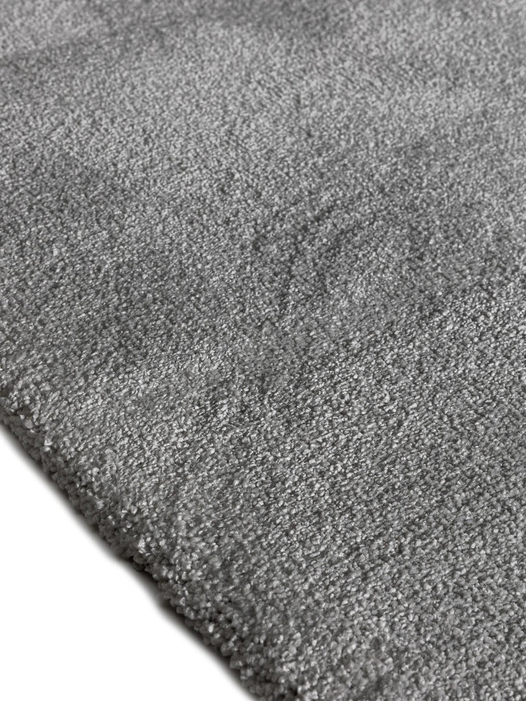 Tapis shaggy épais carré gris 200x200 cm