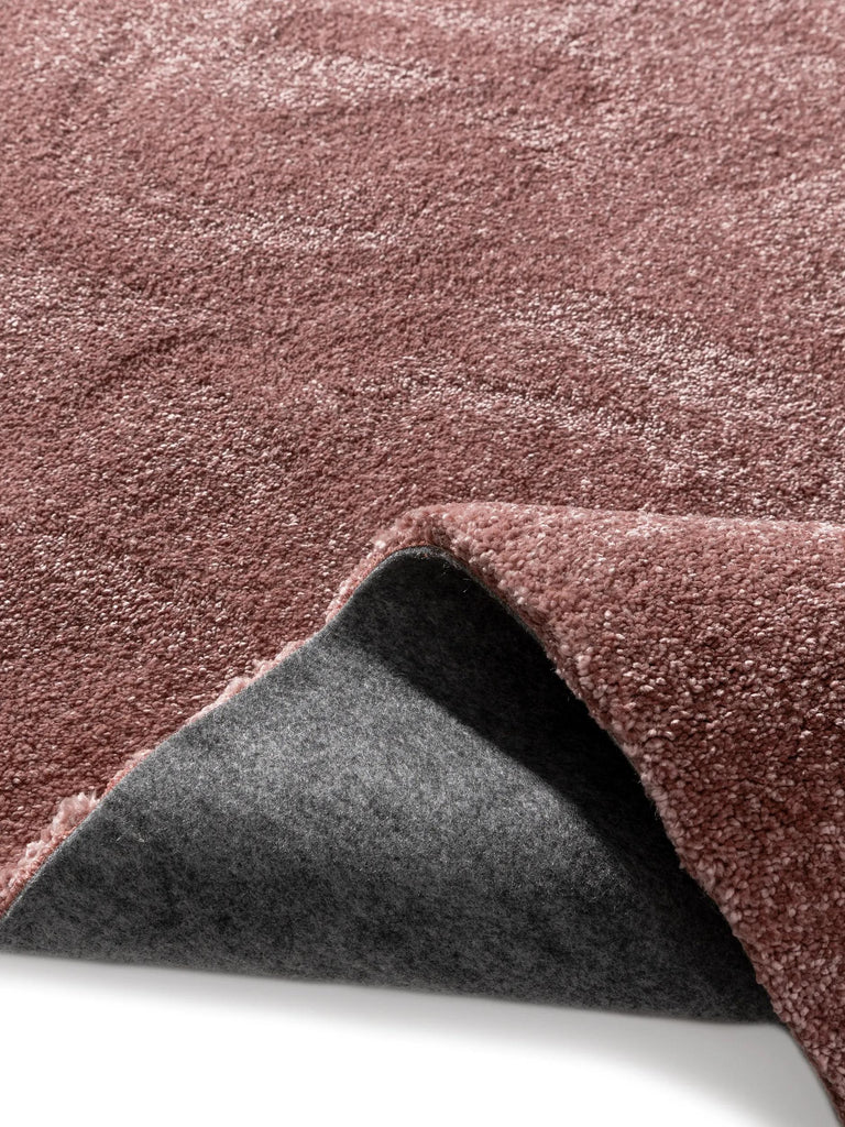 Tapis shaggy épais rose 160x230 cm