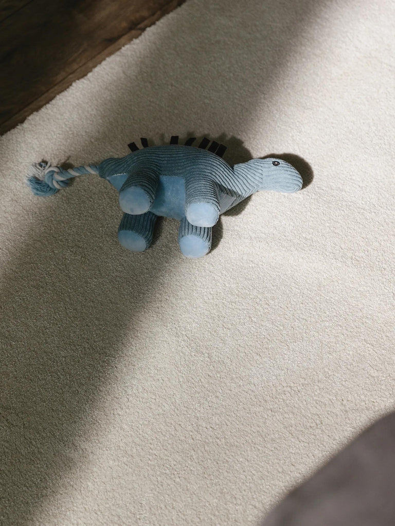 Tapis shaggy épais de couloir blanc 80x250 cm