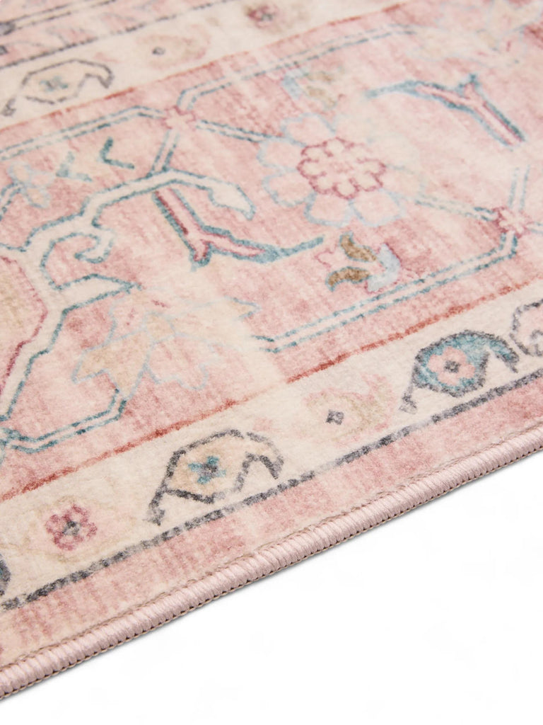 Tapis vintage oriental rose 120x170 cm