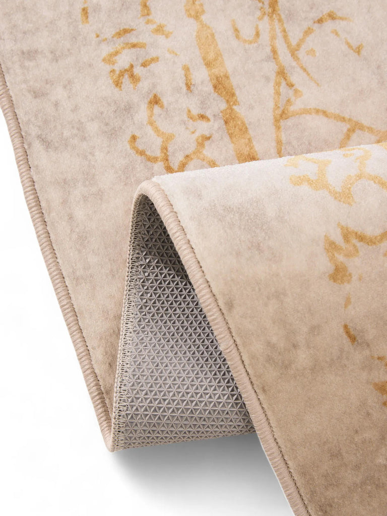 Tapis vintage oriental beige et jaune 200x300 cm