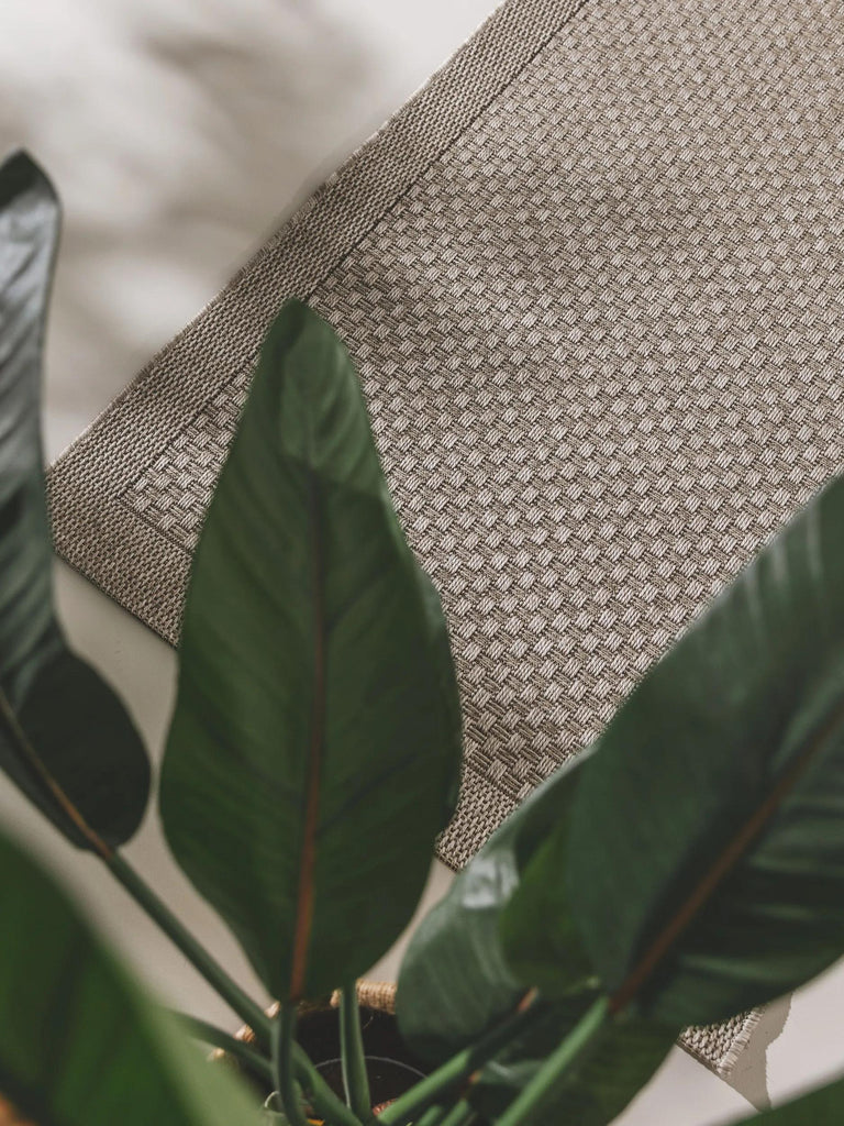 Tapis scandinave de couloir gris clair d'intérieur et d'extérieur 80x240 cm