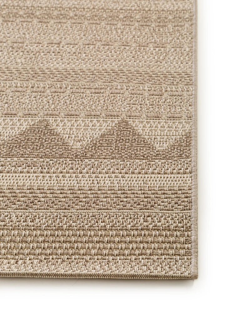 Tapis scandinave taupe d'intérieur et d'extérieur 160x230 cm