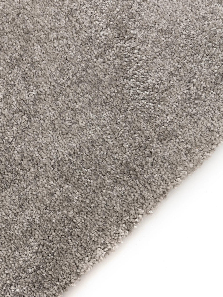 Tapis shaggy uni gris lavable 120x170 cm