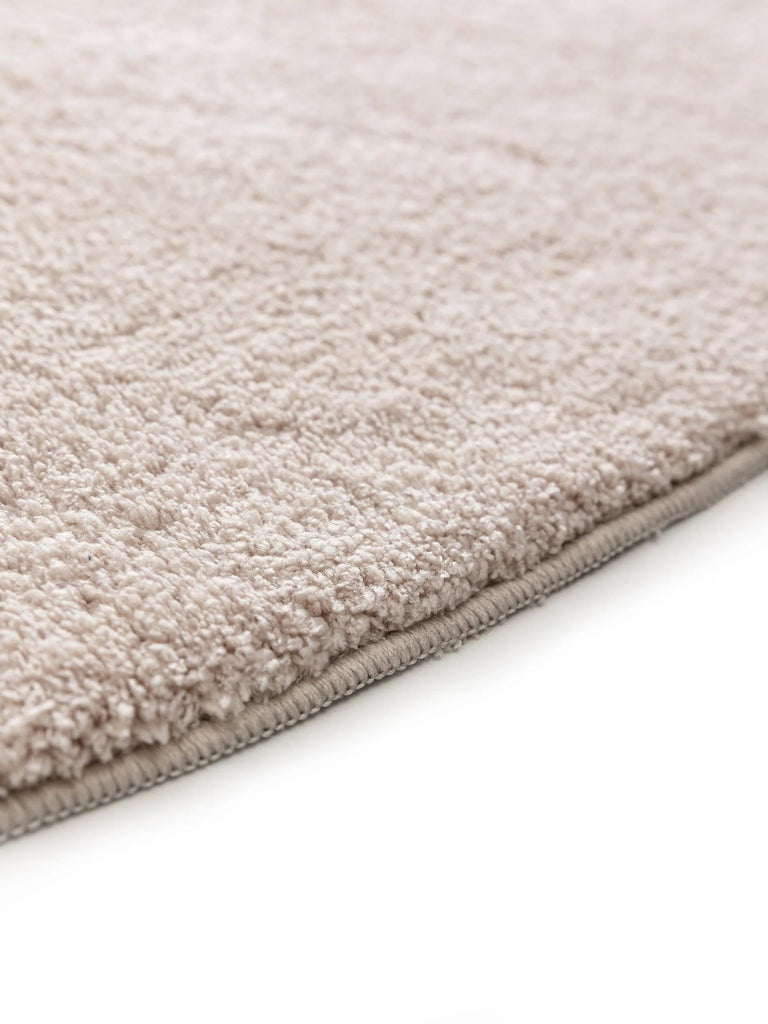 Tapis moderne uni beige 80x110 cm