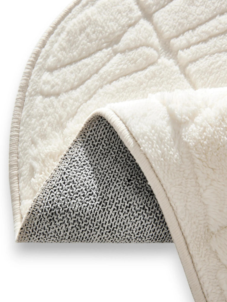 Tapis moderne carte de berlin blanc 160x200 cm