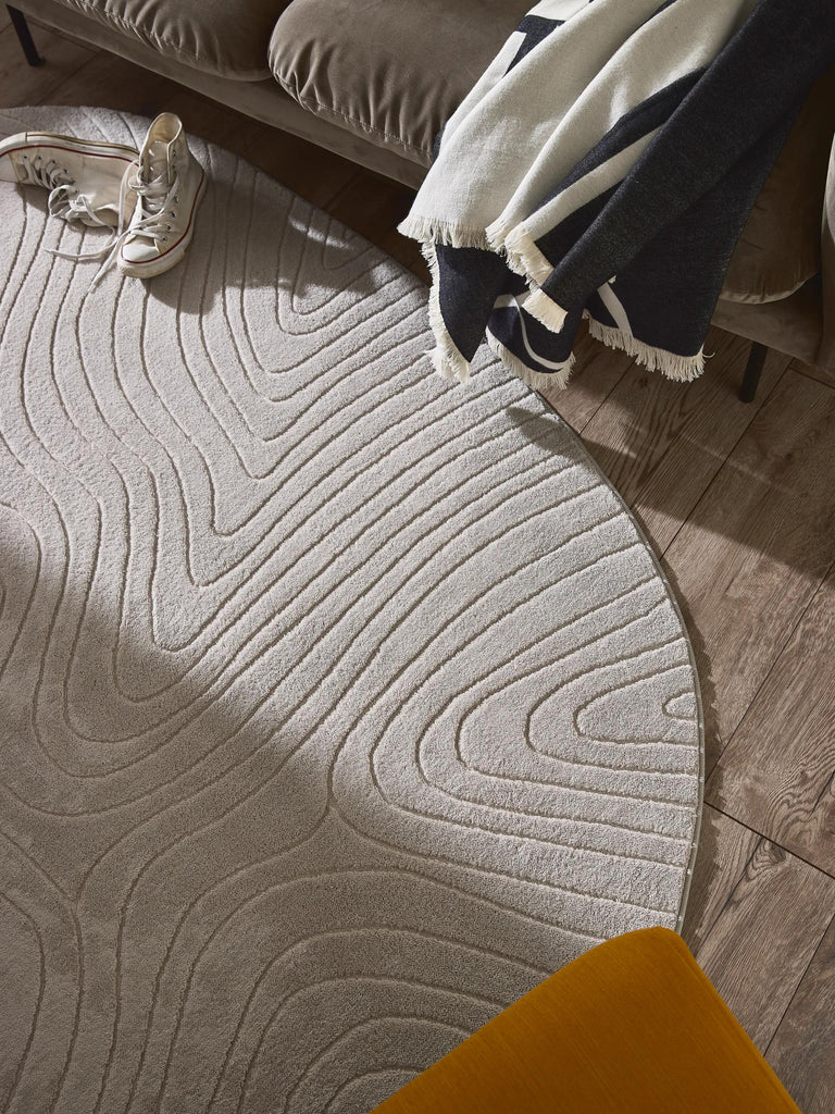 Tapis moderne  géométrique  gris 230x310 cm