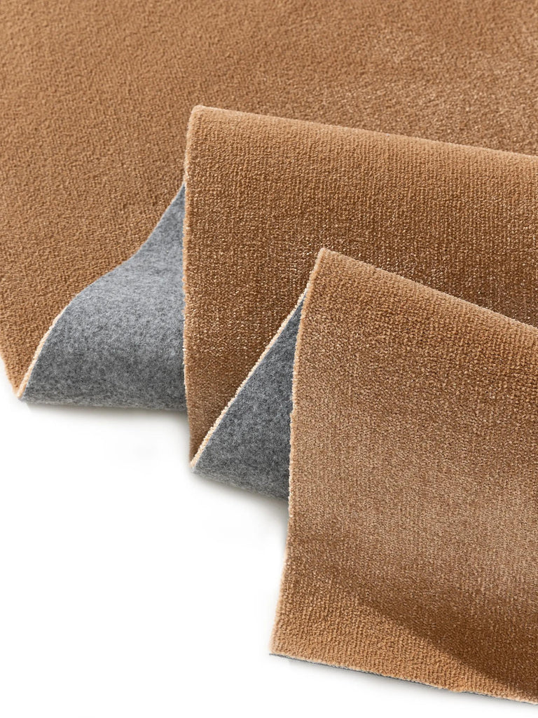 Tapis moderne uni marron lavable 120x170 cm