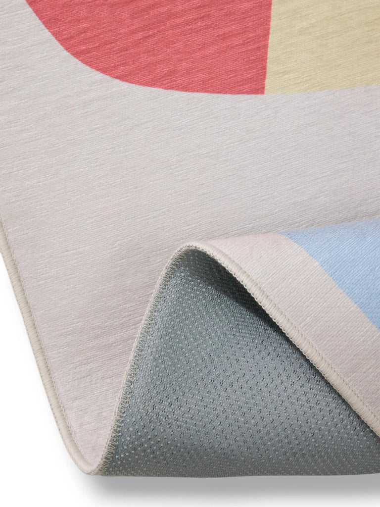 Tapis marelle serpent enfant multicolore 120x170 cm