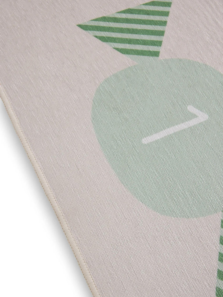 Tapis marelle bonbon enfant multicolore 120x170 cm