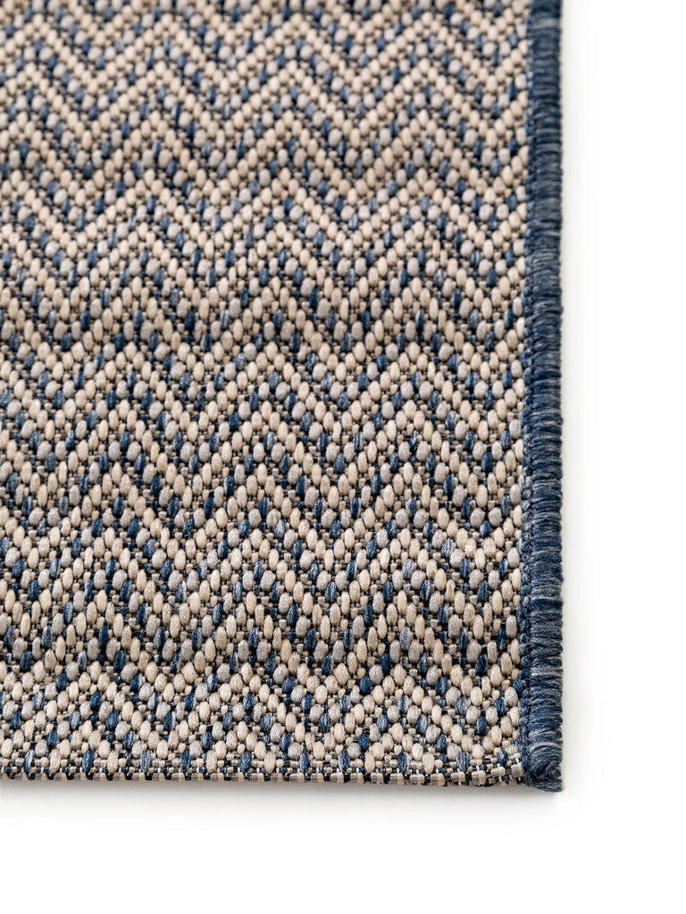 Tapis scandinave gris et beige d'intérieur et d'extérieur 160x230 cm