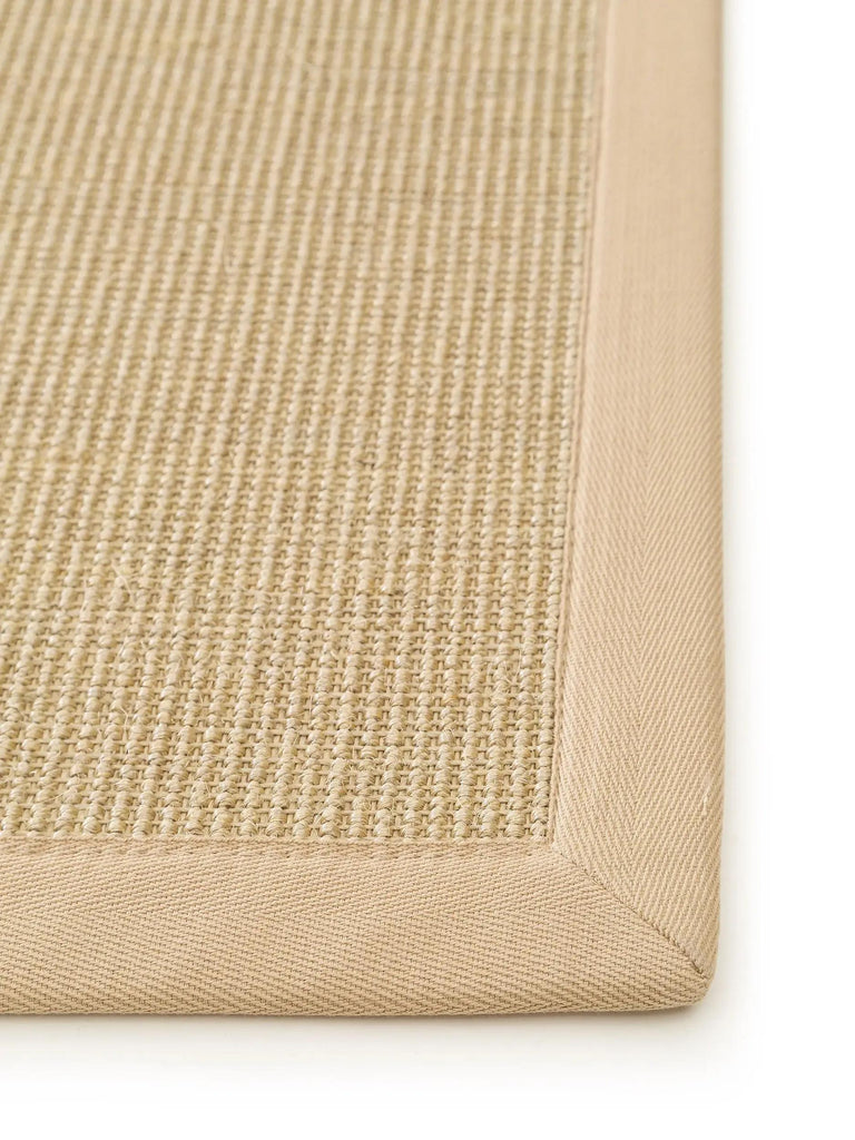 Paillasson scandinave beige en sisal 40x60 cm