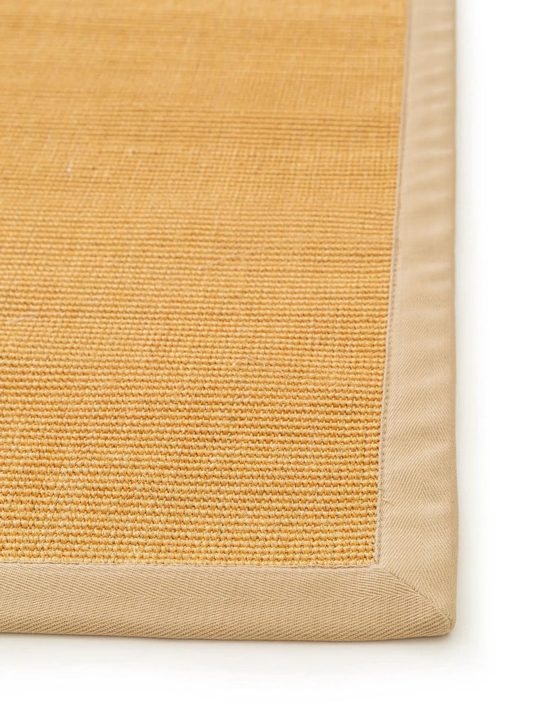 Tapis scandinave orange en sisal 120x180 cm