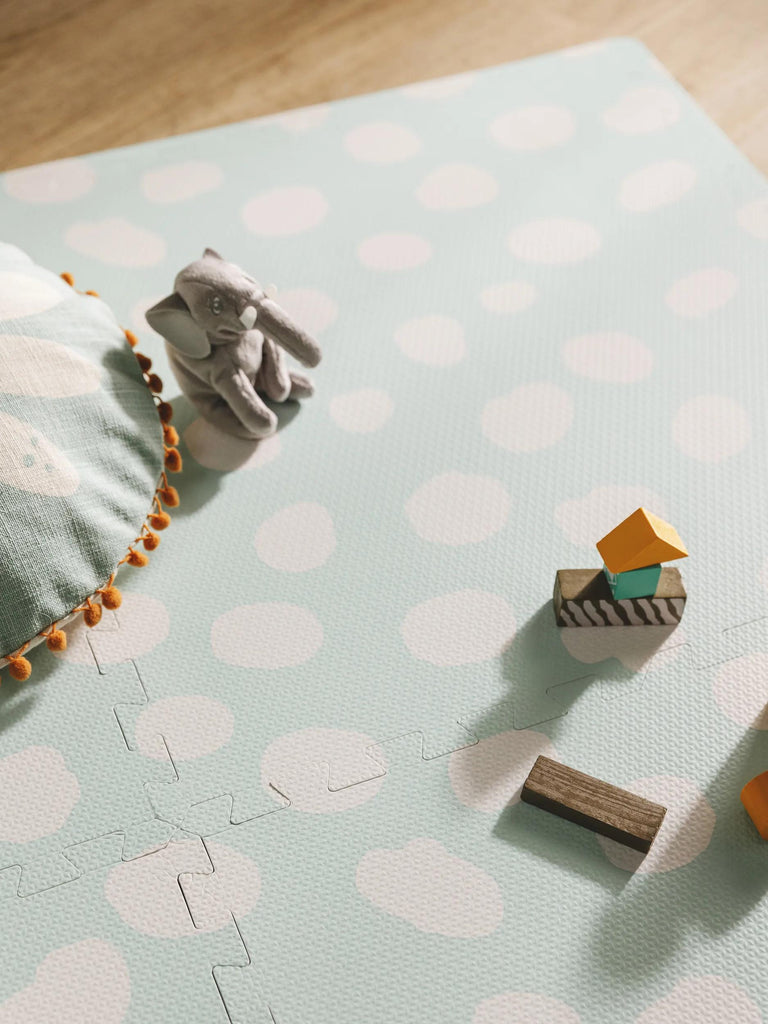 Tapis moderne  jeux mint 120x180 cm