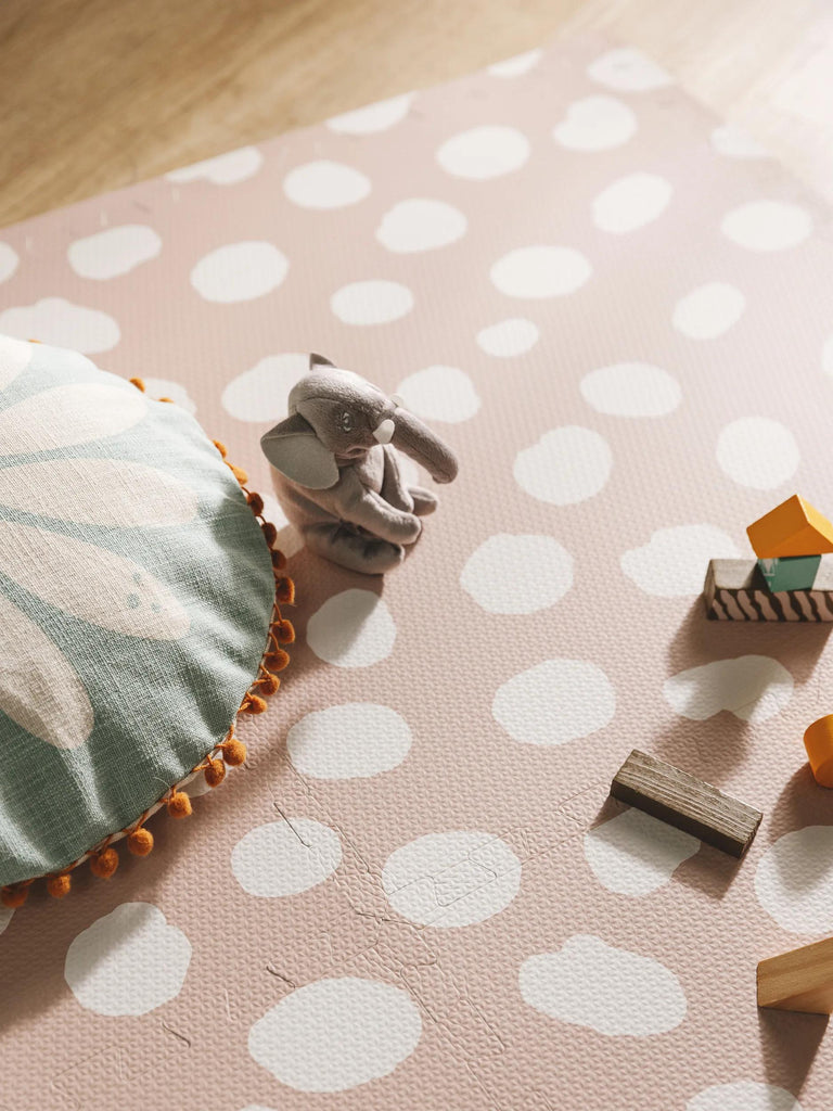 Tapis moderne  jeux rose 120x180 cm