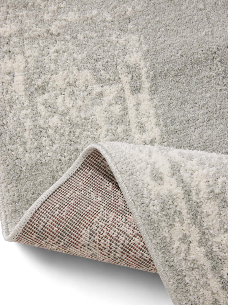 Tapis vintage motif oriental taupe 60x120 cm