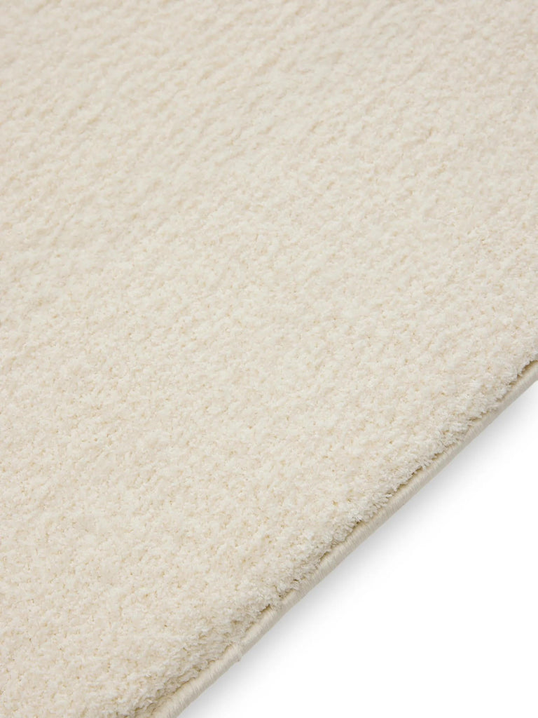 Tapis shaggy crème 160x230 cm