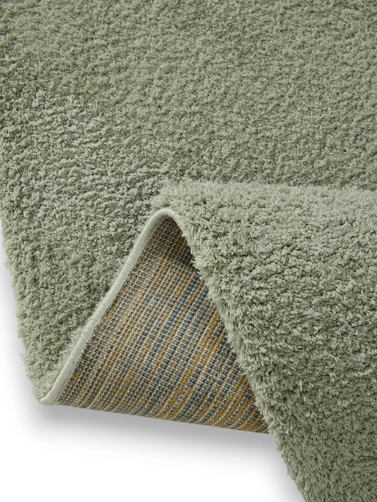 Tapis shaggy vert sauge 160x230 cm